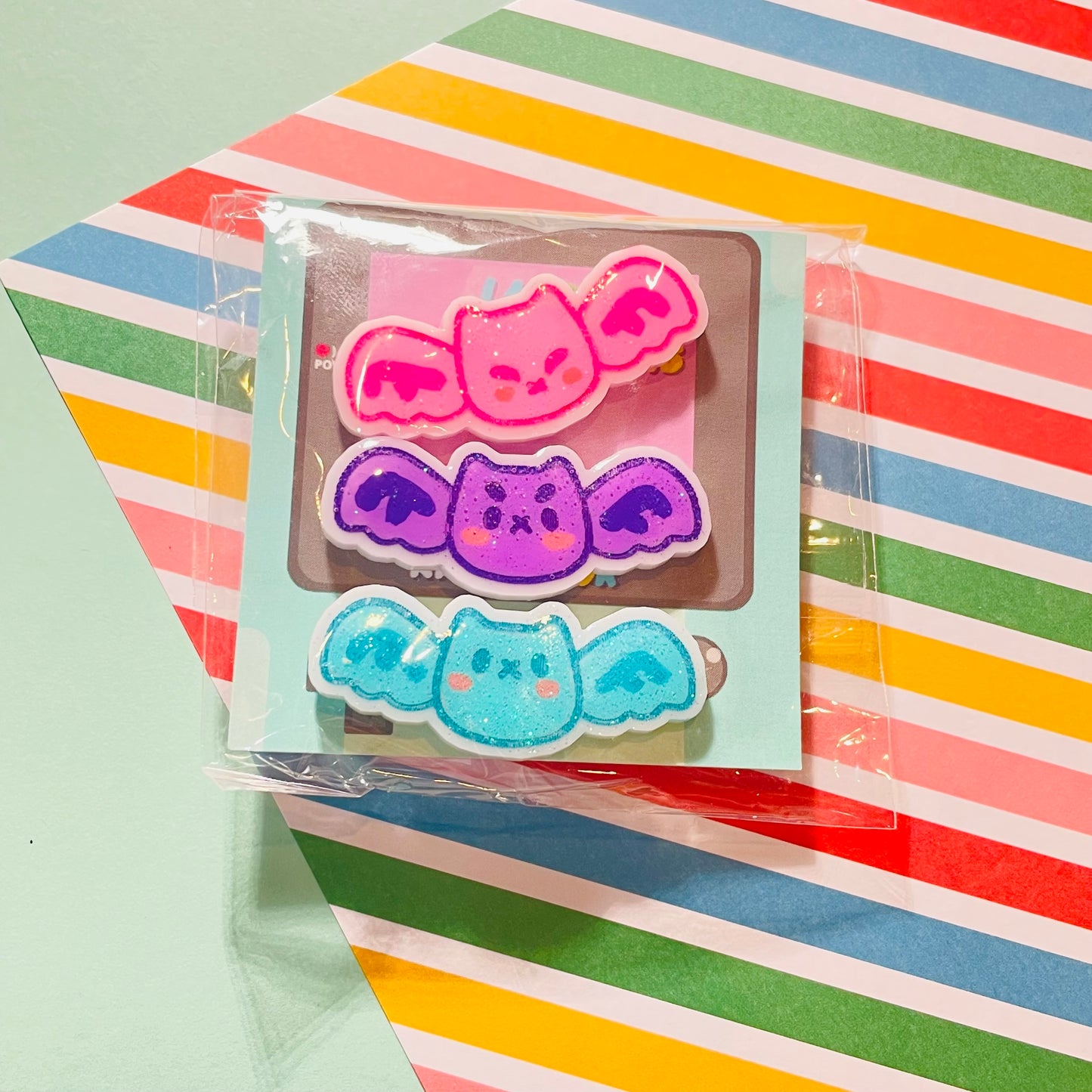 Bitty Bats Mini Pin Set