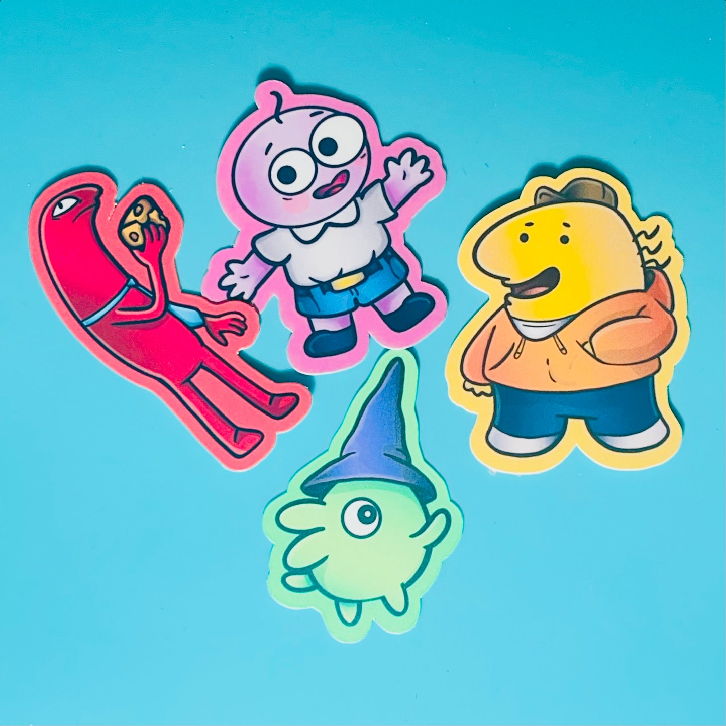 Smiling Pals Vinyl Stickers