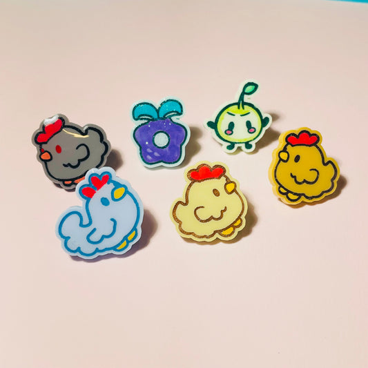 Stardew Acrylic Pins