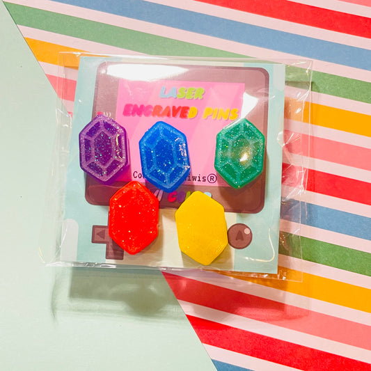 Gems Mini Pin Set